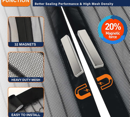 Product Image 4 - Magnetic Screen DoorSc