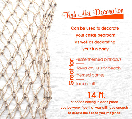 Product Image 2 - Natural Fish Net Party