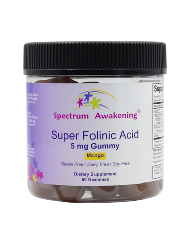 Super Folinic Acid Gummy 5mg בטעם מנגו