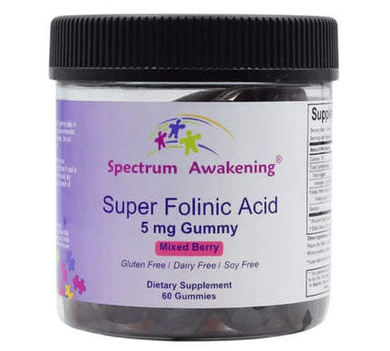 Super Folinic Acid סוכריות גומי חומצה פולינית 5 מ״ג