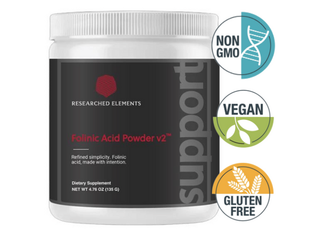 Folinic Acid Powder v2 (with Vitamin C)