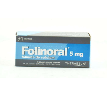 Folinoral 5mg Vitamin B Folinic Acid 28 Capsules
