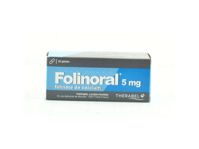 Folinoral 5mg Vitamin B Folinic Acid 28 Capsules