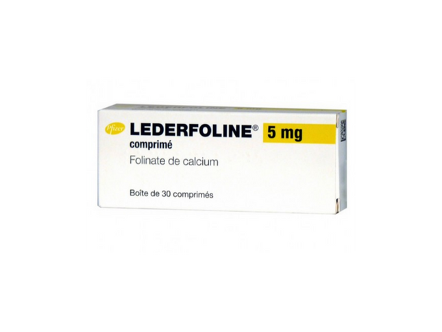 Lederfoline 5mg Calcium Folinate 30 Tablets